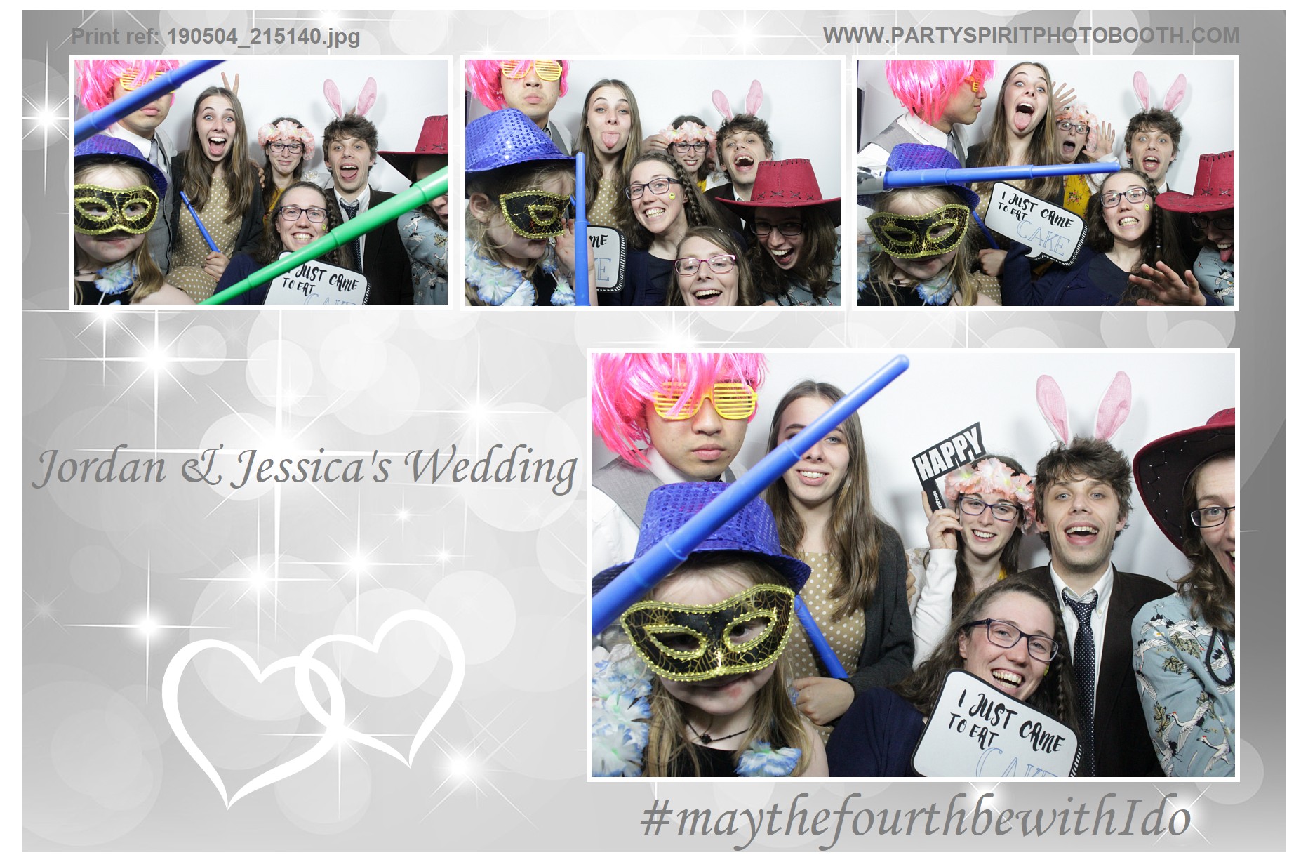 Jordan and Jessica's Wedding | View more photos from the event at gallery.partyspiritphotobooth.com/u/PartySpiritPhotoBooth/Jordan-and-Jessicas-Wedding